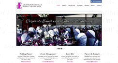 Desktop Screenshot of designerevents.co.za